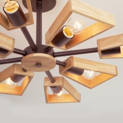 Потолочная люстра Eurosvet 70056/8 черный