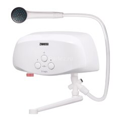 Водонагреватель электрический Zanussi 3-logic TS (5.5 kW) - душ+кран