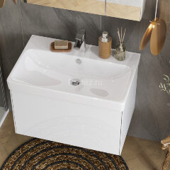 Тумба под раковину Aquaton Асти 70 подвесная, белый ()