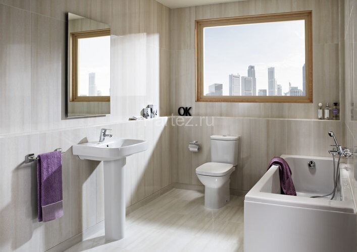 DEBBA Раковина 600x480х170 мм б/пьед., отв. п/смесит.