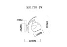 Бра MyFar MR1730-1W