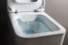 Унитаз подвесной Laufen Pro S Rimless скрытый ободок, с сиденьем микролифт, белый (8.2096.2.000.000.