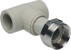 Тройник с накидной гайкой PPR 32х3/4" Ekoplastik