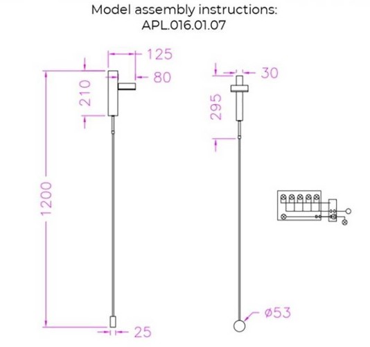 Бра Aployt APL.016.01.07
