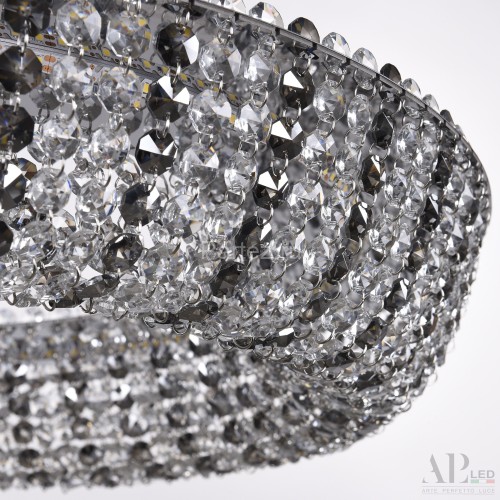 Подвесная люстра APL LED SH502.0.60.R.Ni.4000.Clear.731