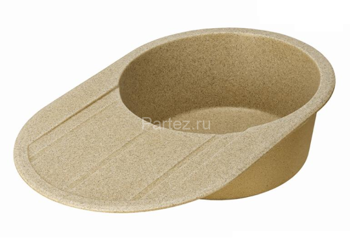 Кухонная мойка AQUATON Амира, песочный (1A712932AI220)