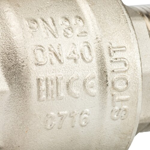 Кран шаровой полнопроходной ВР/НР рычаг 1. 1/2" Stout