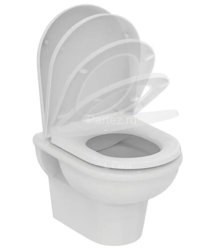 Комплект инсталляции Ideal Standard Exacto с крышкой-сиденьем микролифт (X042601)