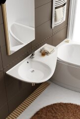 Раковина - столешница Ravak AVOCADO COMFORT, белая (XJ9P1100000)