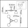 Потолочная люстра Lumion 8095/3C