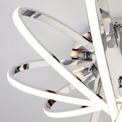 Потолочная люстра Eurosvet 90100/5 хром