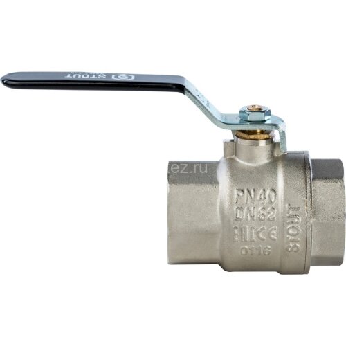 Кран шаровой полнопроходной ВР/ВР рычаг 1. 1/4" Stout