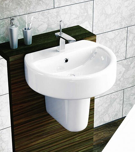 Раковина Sanita Luxe Best Luxe 55, белая (BSTSLWB01)