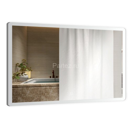 Зеркало AZARIO Lagos 1200х700 с подсветкой, сенсорный выключатель с функцией диммера, подогрев (AZ-Z