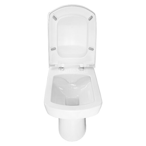 Унитаз-компакт Kale BASICS напольный, безободковый, в комплекте с бачком, сиденьем микролифт и армат