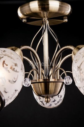 Потолочная люстра Eurosvet 30026/5 античная бронза