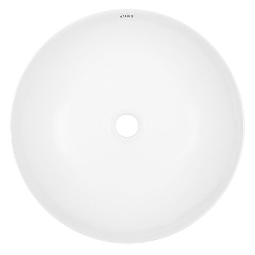 Раковина-чаша Azario 355x355x150 накладная, круглая, белый глянец (AZ-3217)