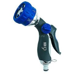 Пистолет-распылитель. 6 реж. металл. (12/48) Green Apple Б0003090