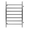 Полотенцесушитель водяной AZARIO ANCONA 500/800 квадрат, 7 секций, боковое подключение, 3/4", хром (