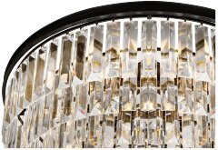 Подвесная люстра iLamp 6101-800 BK