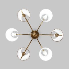 Потолочная люстра Eurosvet 60149/6 латунь