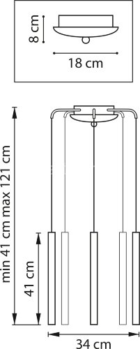 Подвесной светильник Lightstar L5T747247