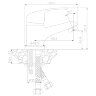 Смеситель Rossinka Y35-11 для раковины