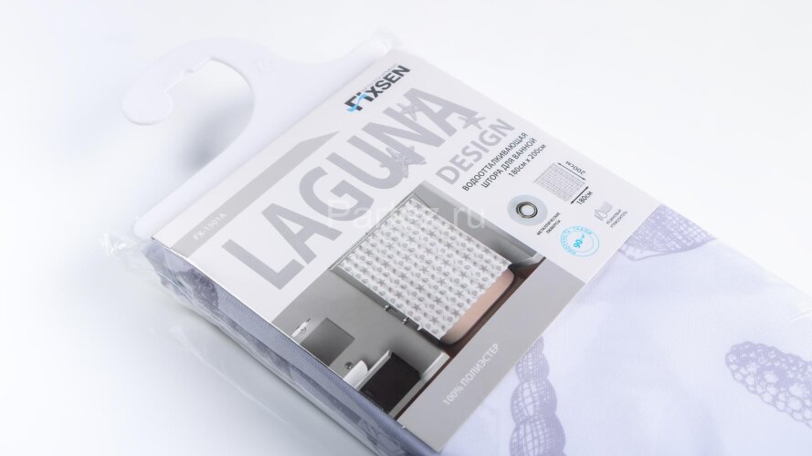 Шторка для ванной Fixsen "LAGUNA" (FX-1501A )