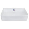 Раковина-чаша Creo Ceramique 500х350х120 накладная, прямоугольная, керамика, белый глянцевый (PU3500