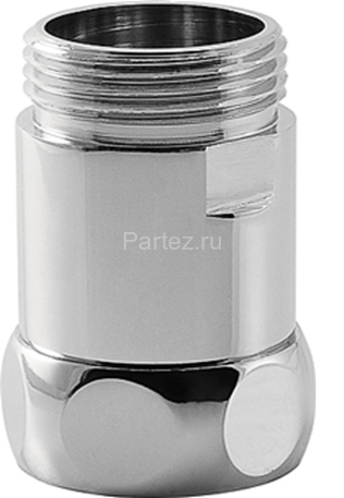 Соединение прямое Маргроид г/ш 1"х1/2" для полотенцесушителей (пара)