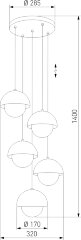 Подвесной светильник TK Lighting 10214 Bono
