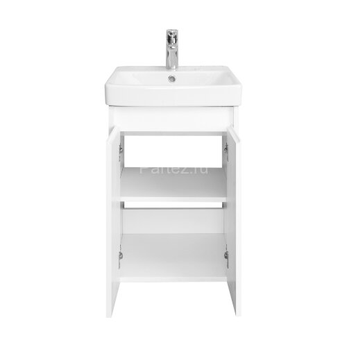 Тумба под раковину AQUATON Сканди 45 Doors универсальная, белый (1A278701SD010)