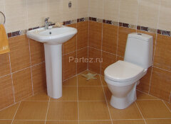 Унитаз-компакт Sanita Лада Комфорт с сиденьем микролифт (WC.CC/Lada/2-DM/WHT.G/S1)