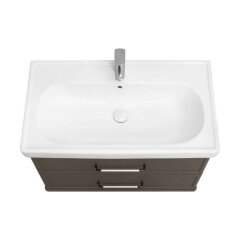 Тумба под раковину Aquaton Нео Классика 85 2 ящика, мускат (1A286301NCR30)