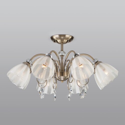 Потолочная люстра Eurosvet 30155/8 античная бронза