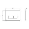 Кнопка смыва Ideal Standard OLEAS™ M2, белая (R0121AC)