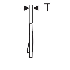 Кнопка смыва Geberit Sigma 20, двойной смыв,белый матовый