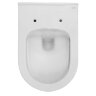Унитаз подвесной Azario Pavia 530х355х360 безободковый, с ультратонким сидением микролифт (AZ-2142)