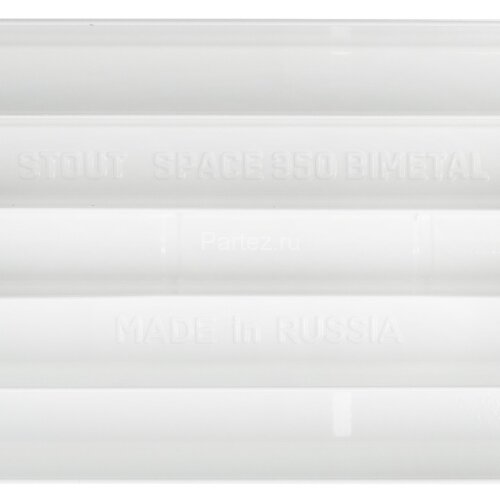 Радиатор биметаллический STOUT Space 350/90-04
