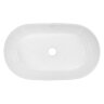 Раковина-чаша Azario530x315x135 накладная, овальная, белый глянец (AZ-1156)