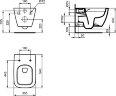 НАБОР 3 В 1 Ideal Standard i.Life B - Комплект Унитаз + Сиденье + Инсталляция T461401+T468301+R02046