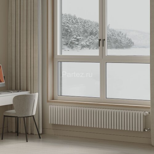 Дизайн-радиатор Royal Thermo Shift Q30 VC2030 - 38 секц. RAL9016