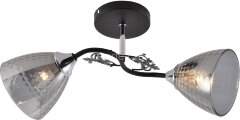 Потолочная люстра Reluce 01525-0.3-02 BK+CR