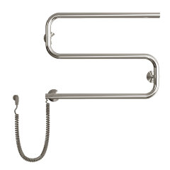 Полотенцесушитель электрический ДВИН HD S 40/50 3/4" K Hitze, полированный (4627085363712)