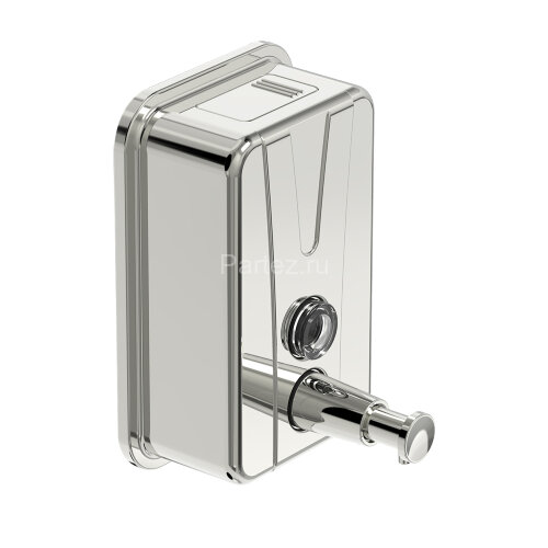 Дозатор для жидкого мыла Loranto настенный, 500 мл, нержавеющая сталь (4711.04.050.P)