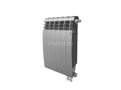 Радиатор Royal Thermo BiLiner 500 /Silver Satin VR - 6 секц.