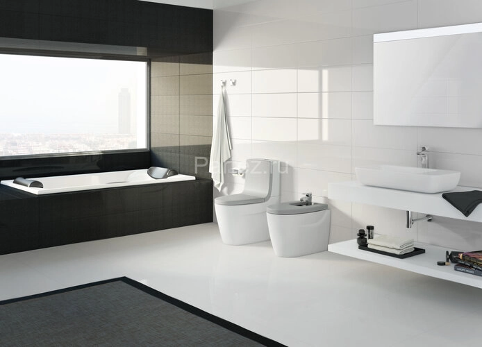 Z KHROMA Биде напольное, 610 мм